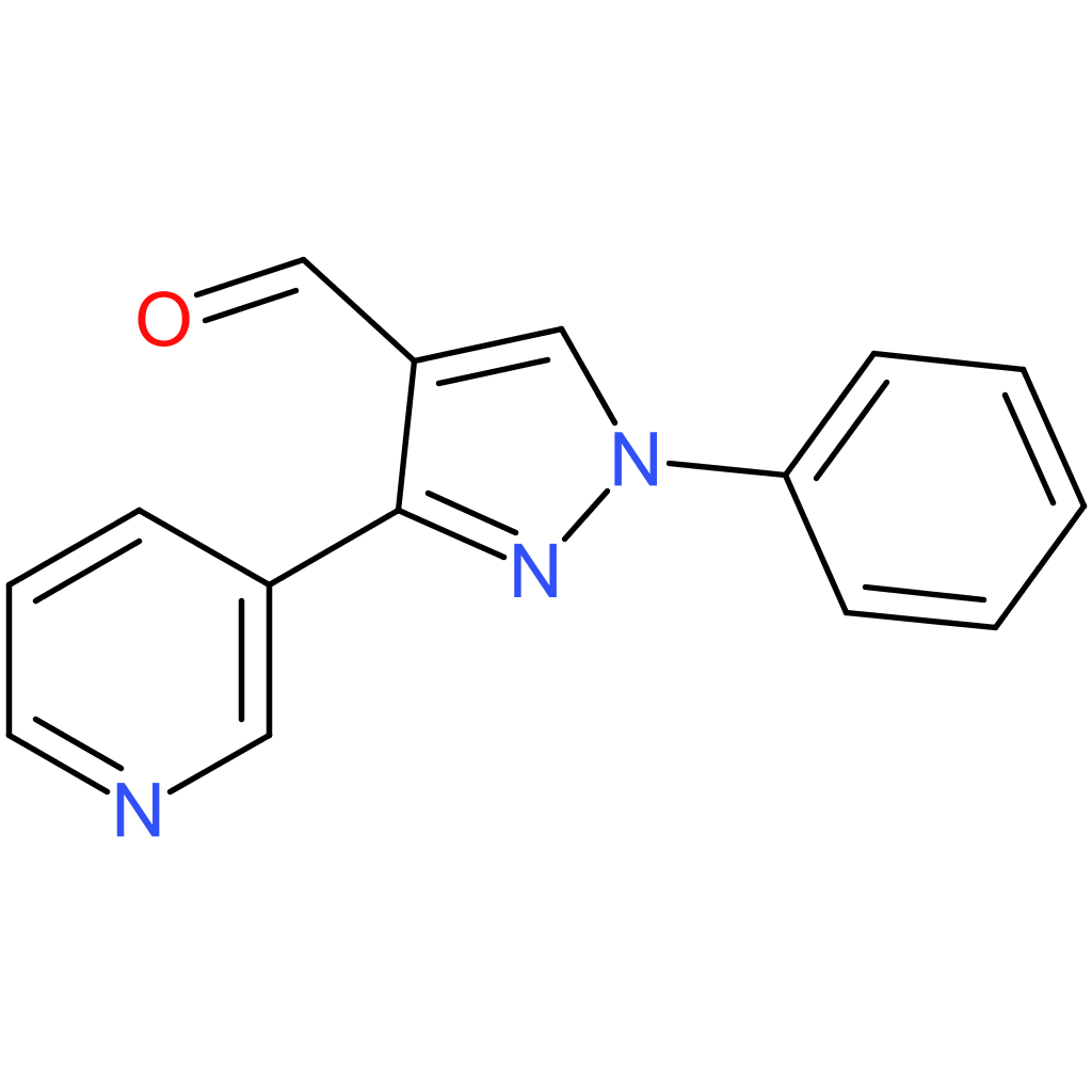 1-phenyl-3-(pyridin-3-yl)-1H-pyrazole-4-carbaldehyde