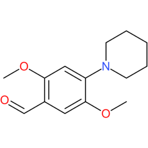 2,5-dimethoxy-4-(piperidin-1-yl)benzaldehyde