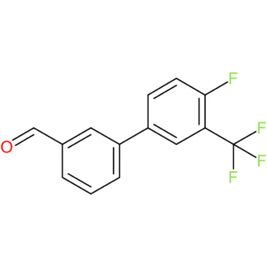 4′-fluoro-3′-(trifluoromethyl)-[1,1′-biphenyl]-3-carbaldehyde