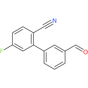 5-fluoro-3′-formyl-[1,1′-biphenyl]-2-carbonitrile