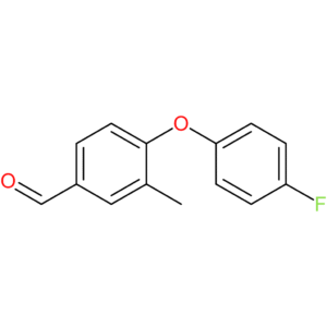4-(4-fluorophenoxy)-3-methylbenzaldehyde