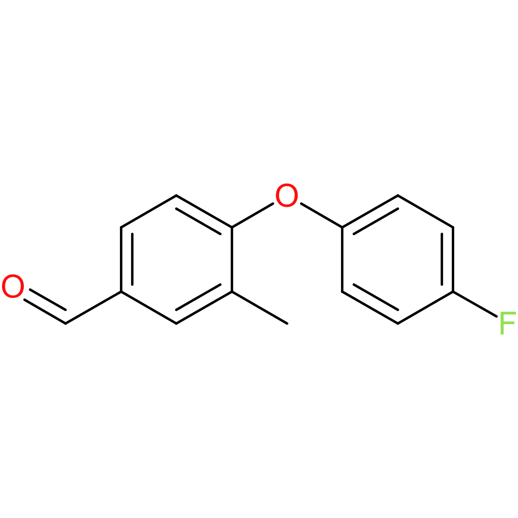 4-(4-fluorophenoxy)-3-methylbenzaldehyde