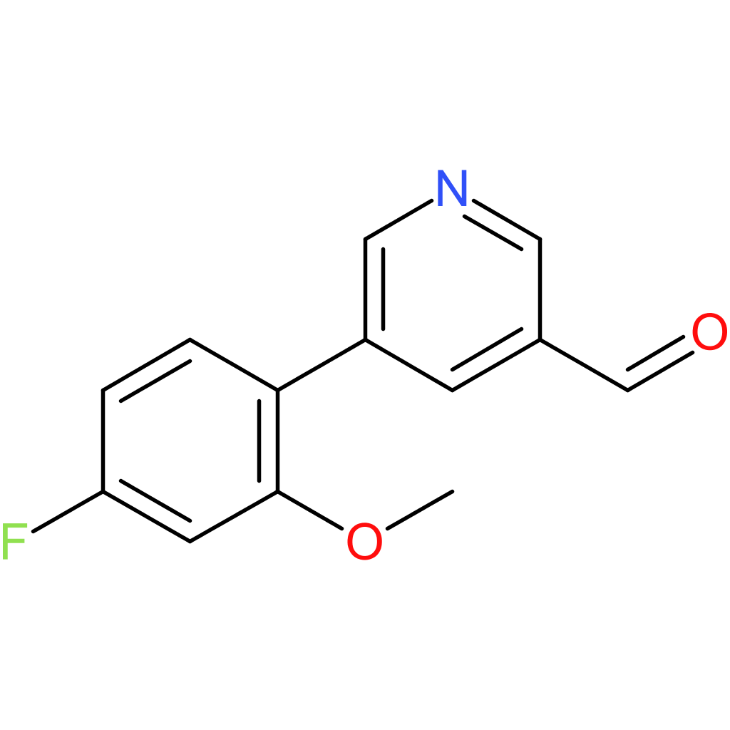 5-(4-fluoro-2-methoxyphenyl)nicotinaldehyde