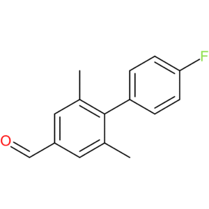 4′-fluoro-2,6-dimethyl-[1,1′-biphenyl]-4-carbaldehyde