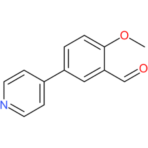 2-methoxy-5-(pyridin-4-yl)benzaldehyde