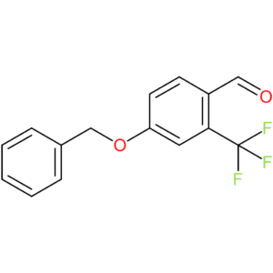 4-(benzyloxy)-2-(trifluoromethyl)benzaldehyde
