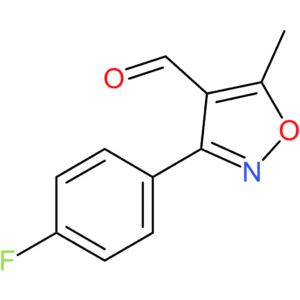 3-(4-fluorophenyl)-5-methylisoxazole-4-carbaldehyde