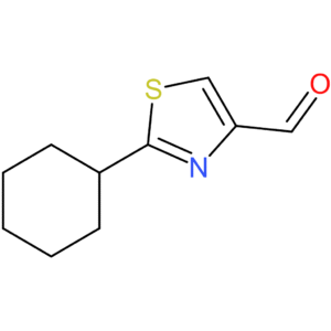 2-cyclohexylthiazole-4-carbaldehyde