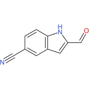 2-formyl-1H-indole-5-carbonitrile