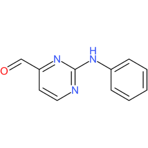 2-(phenylamino)pyrimidine-4-carbaldehyde