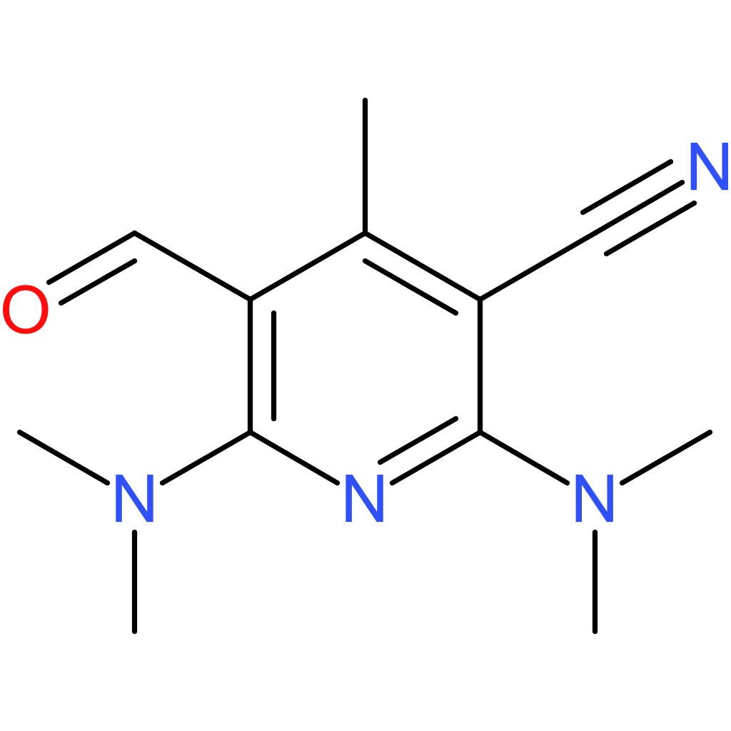 2,6-bis(dimethylamino)-5-formyl-4-methylnicotinonitrile