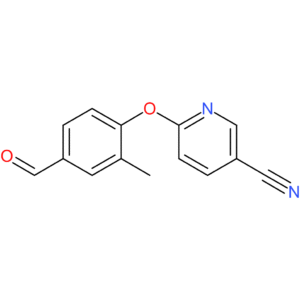 6-(4-formyl-2-methylphenoxy)nicotinonitrile