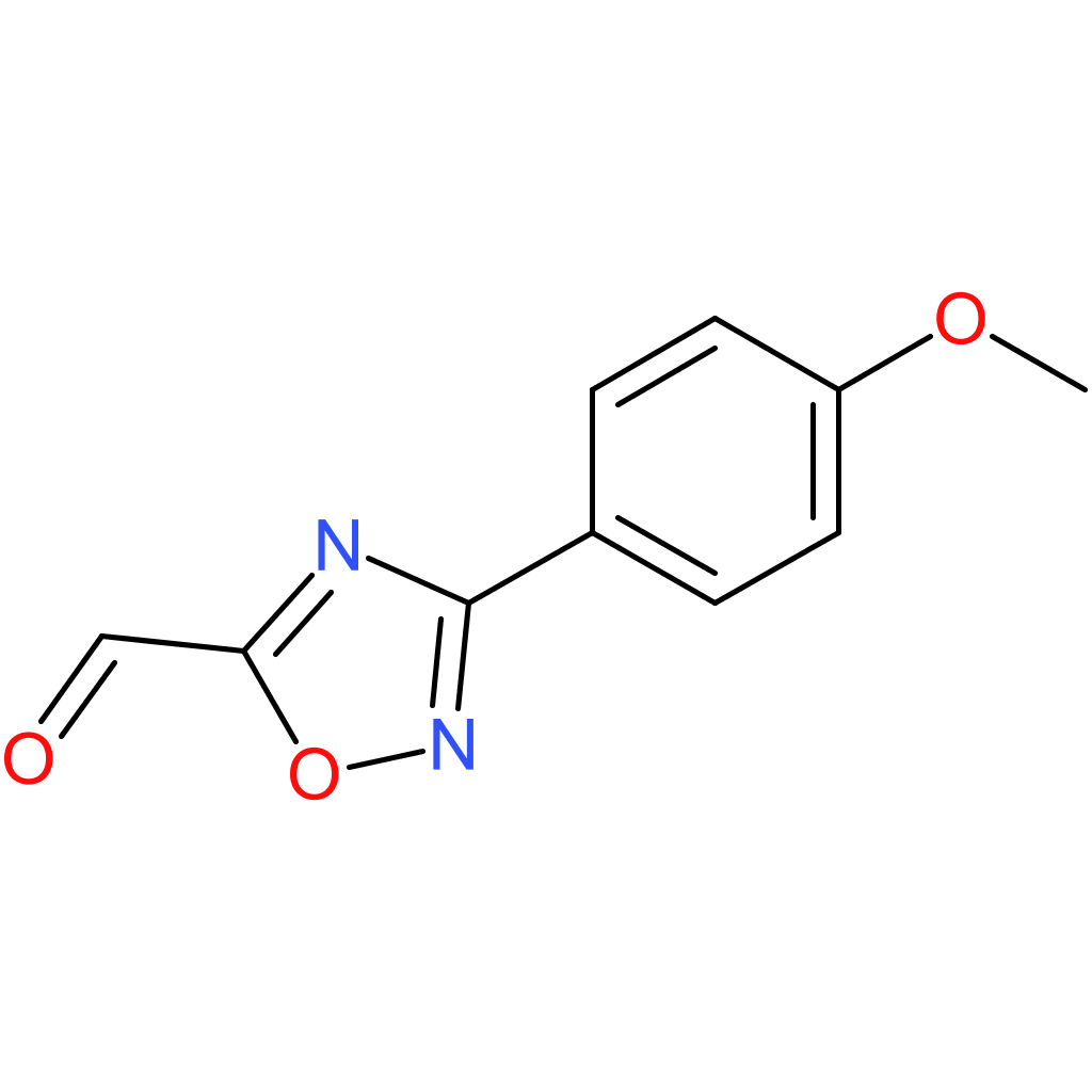 3-(4-methoxyphenyl)-1,2,4-oxadiazole-5-carbaldehyde