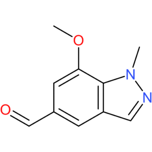 7-methoxy-1-methyl-1H-indazole-5-carbaldehyde