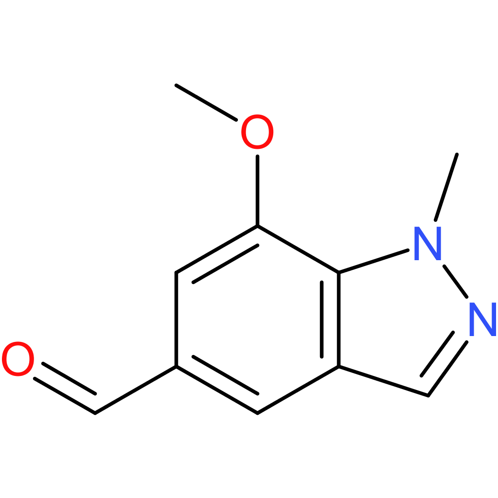 7-methoxy-1-methyl-1H-indazole-5-carbaldehyde