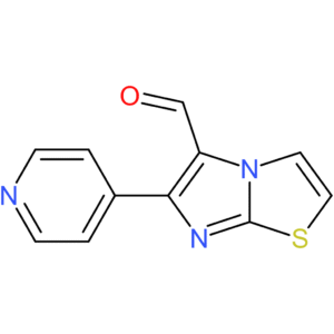 6-(pyridin-4-yl)imidazo[2,1-b]thiazole-5-carbaldehyde
