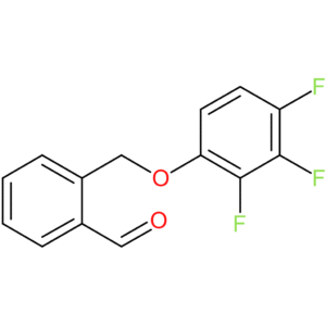 2-((2,3,4-trifluorophenoxy)methyl)benzaldehyde