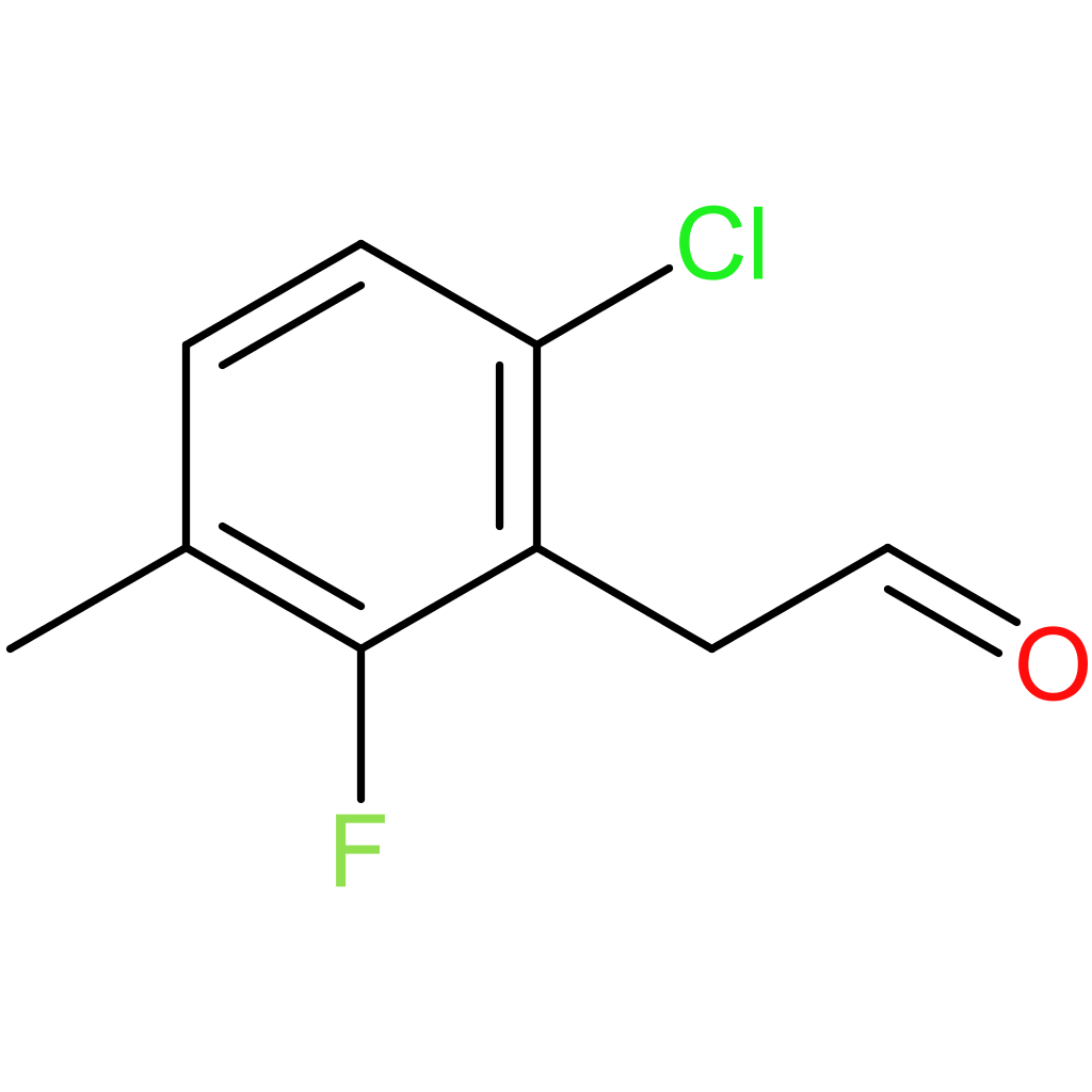 2-(6-chloro-2-fluoro-3-methylphenyl)acetaldehyde