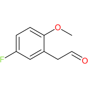 2-(5-fluoro-2-methoxyphenyl)acetaldehyde