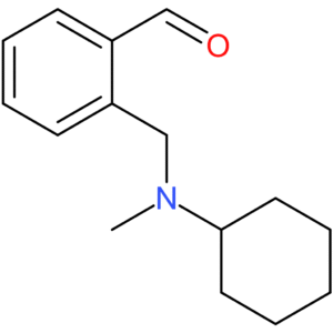2-((cyclohexyl(methyl)amino)methyl)benzaldehyde