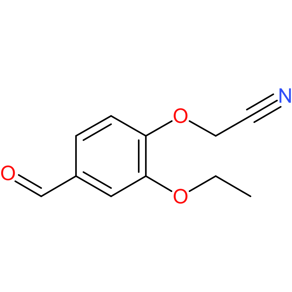 2-(2-ethoxy-4-formylphenoxy)acetonitrile