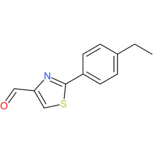 2-(4-ethylphenyl)thiazole-4-carbaldehyde