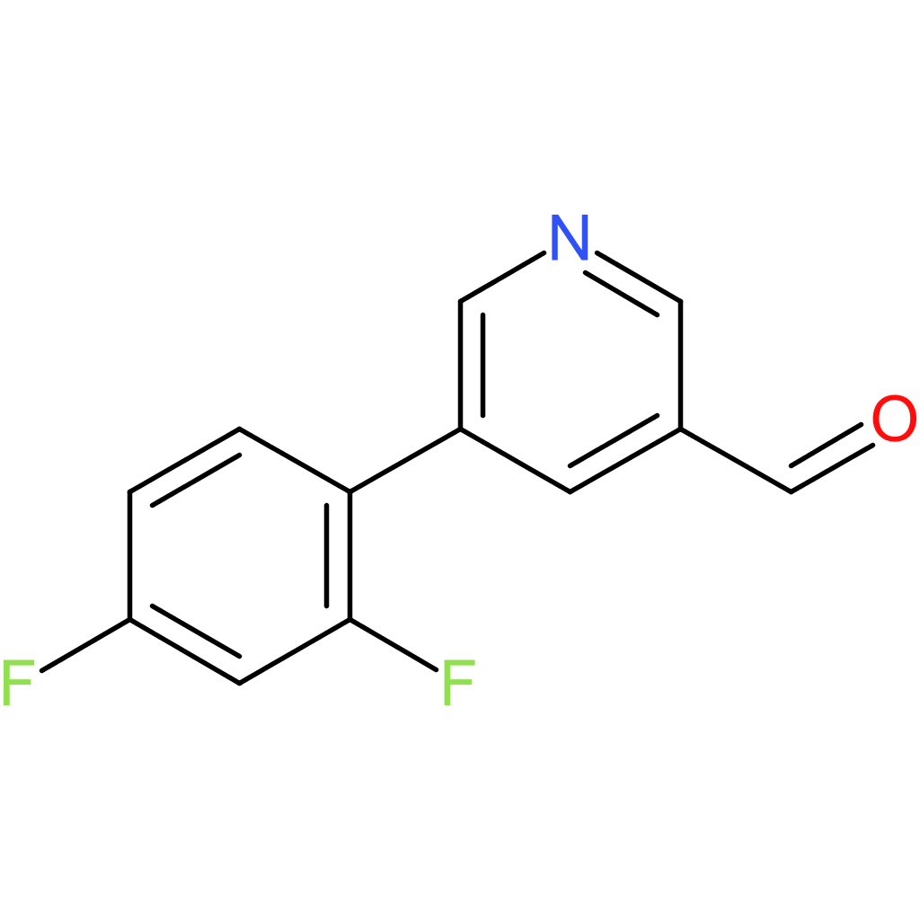 5-(2,4-difluorophenyl)nicotinaldehyde