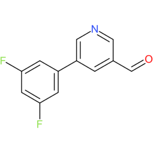 5-(3,5-difluorophenyl)nicotinaldehyde