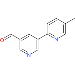 5-methyl-[2,3′-bipyridine]-5′-carbaldehyde