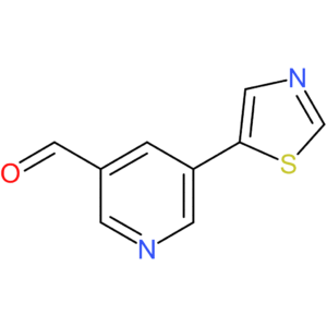 5-(thiazol-5-yl)nicotinaldehyde