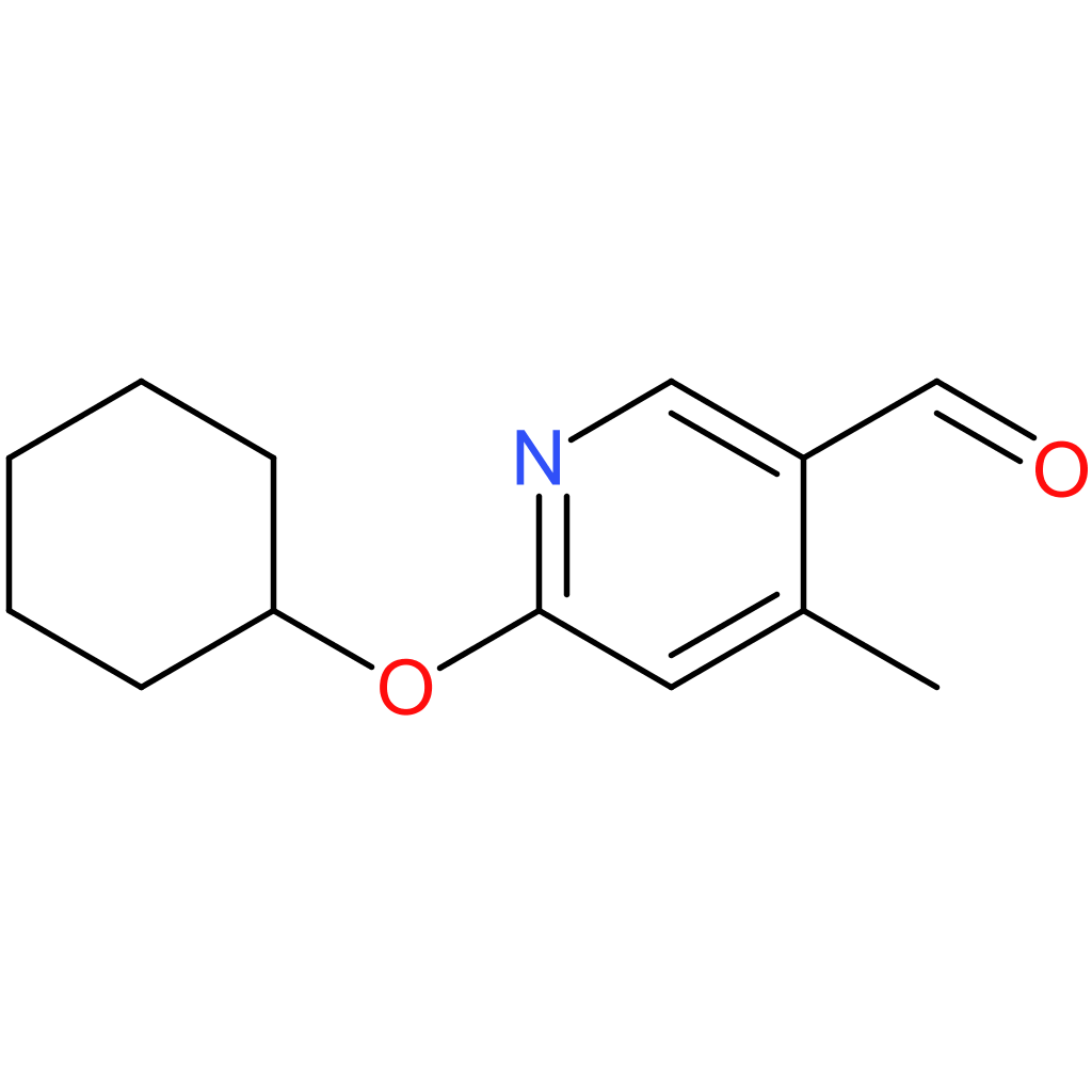 6-(cyclohexyloxy)-4-methylnicotinaldehyde
