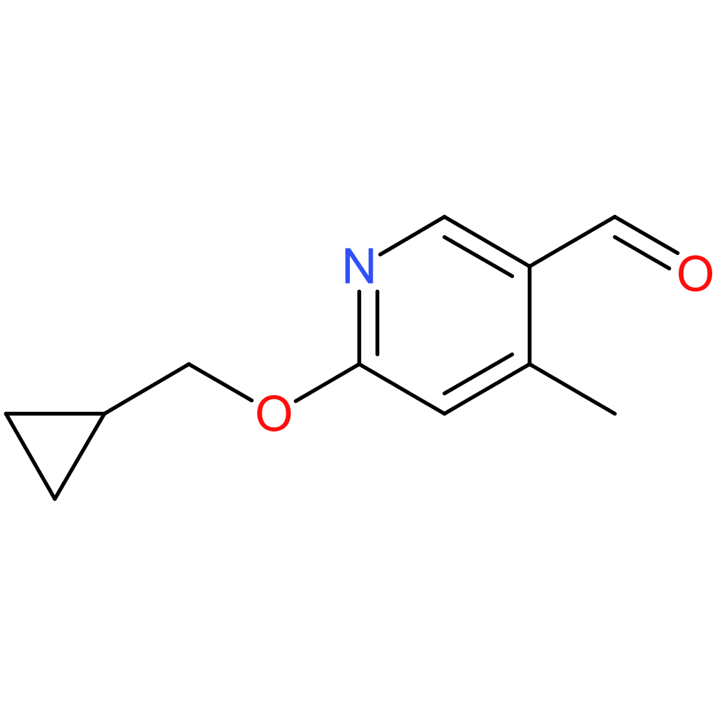 6-(cyclopropylmethoxy)-4-methylnicotinaldehyde