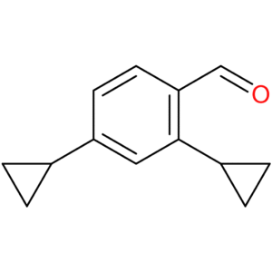 2,4-dicyclopropylbenzaldehyde