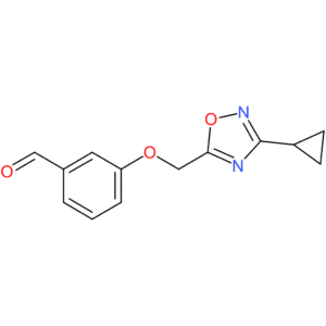 3-((3-cyclopropyl-1,2,4-oxadiazol-5-yl)methoxy)benzaldehyde