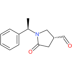 (R)-5-oxo-1-((R)-1-phenylethyl)pyrrolidine-3-carbaldehyde