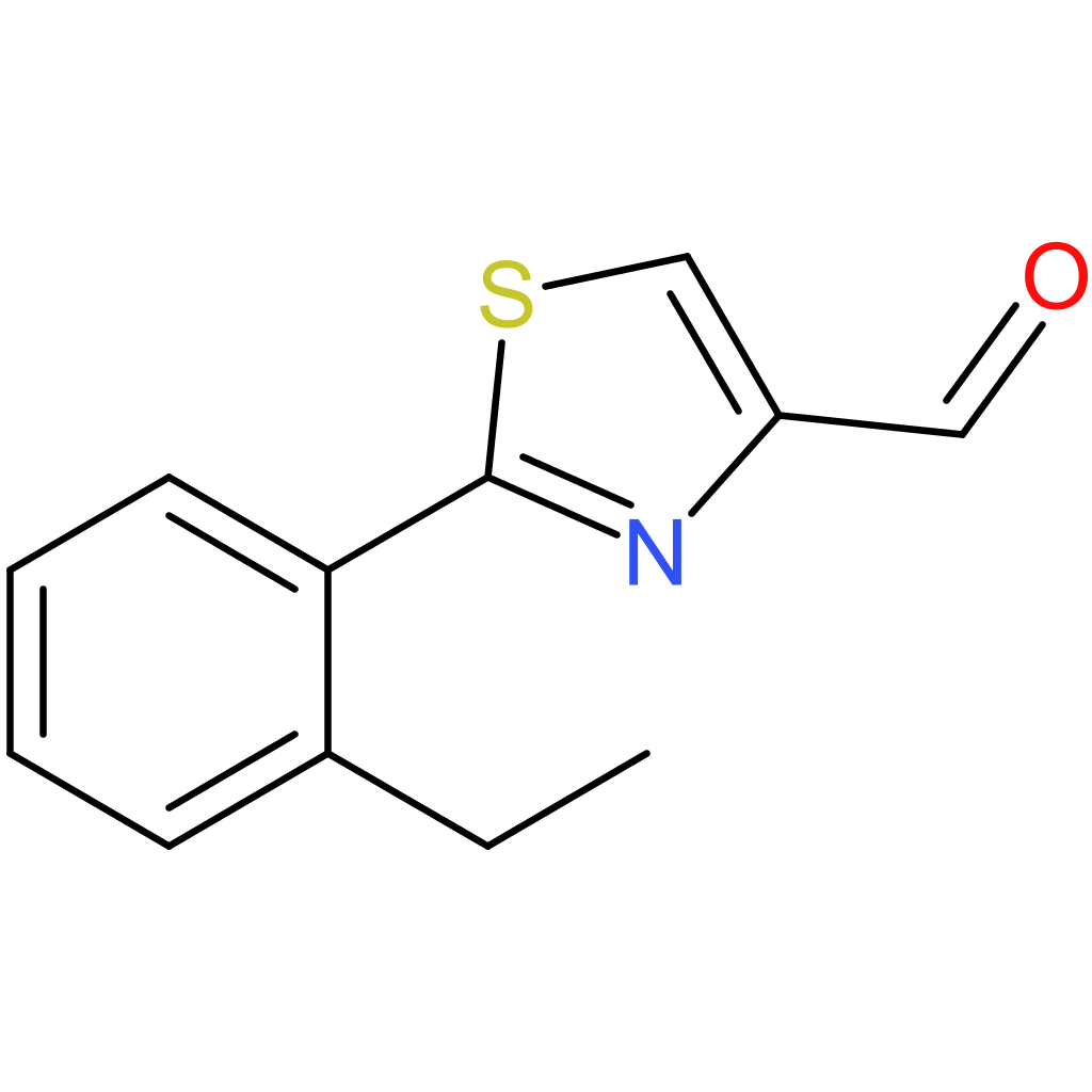 2-(2-ethylphenyl)thiazole-4-carbaldehyde