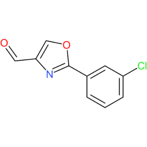 2-(3-chlorophenyl)oxazole-4-carbaldehyde