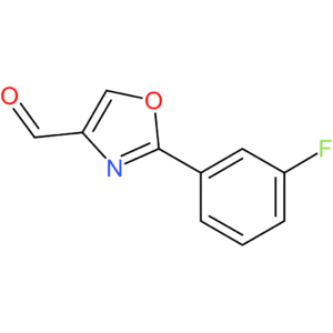 2-(3-fluorophenyl)oxazole-4-carbaldehyde