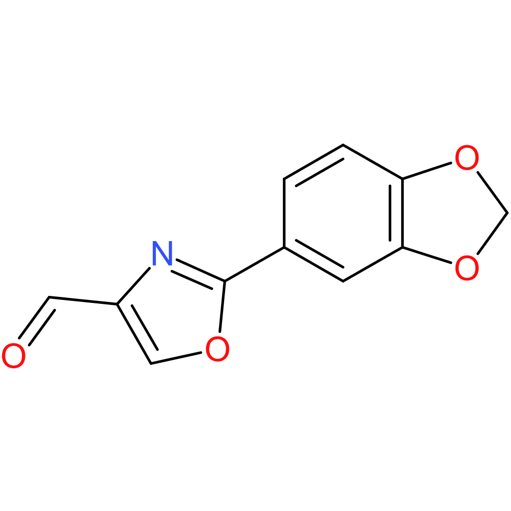 2-(benzo[d][1,3]dioxol-5-yl)oxazole-4-carbaldehyde