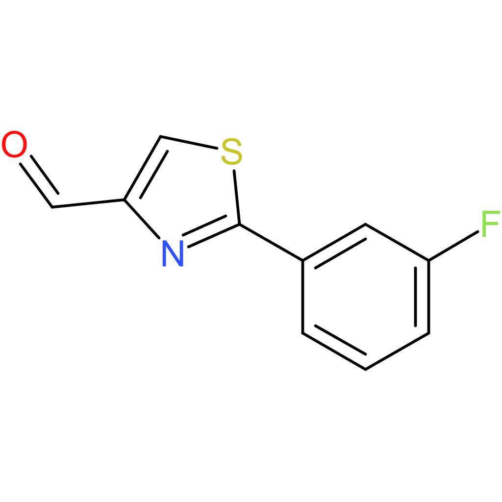 2-(3-fluorophenyl)thiazole-4-carbaldehyde
