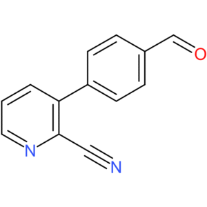 3-(4-formylphenyl)picolinonitrile