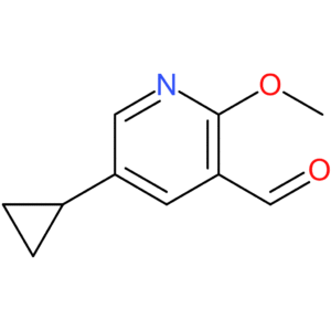 5-cyclopropyl-2-methoxynicotinaldehyde