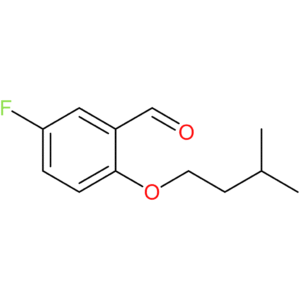 5-fluoro-2-(isopentyloxy)benzaldehyde