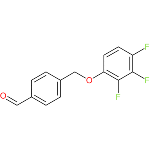 4-((2,3,4-trifluorophenoxy)methyl)benzaldehyde
