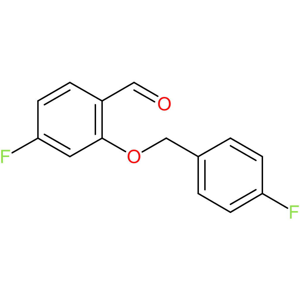 4-fluoro-2-((4-fluorobenzyl)oxy)benzaldehyde