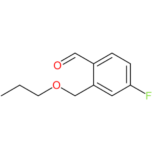 4-fluoro-2-(propoxymethyl)benzaldehyde