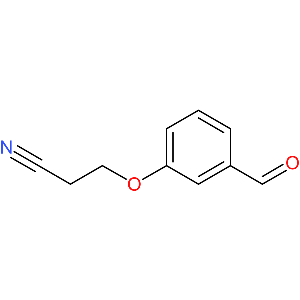 3-(3-formylphenoxy)propanenitrile