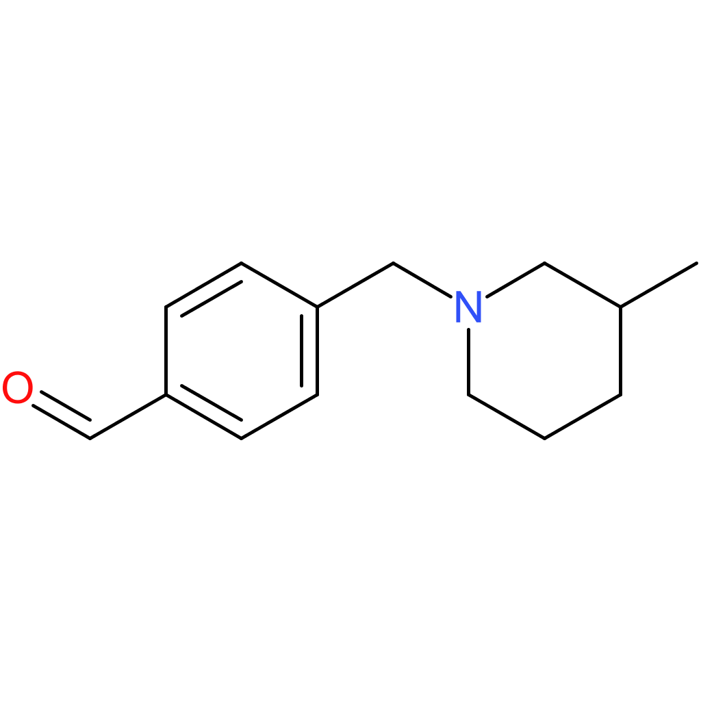 4-((3-methylpiperidin-1-yl)methyl)benzaldehyde