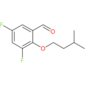 3,5-difluoro-2-(isopentyloxy)benzaldehyde