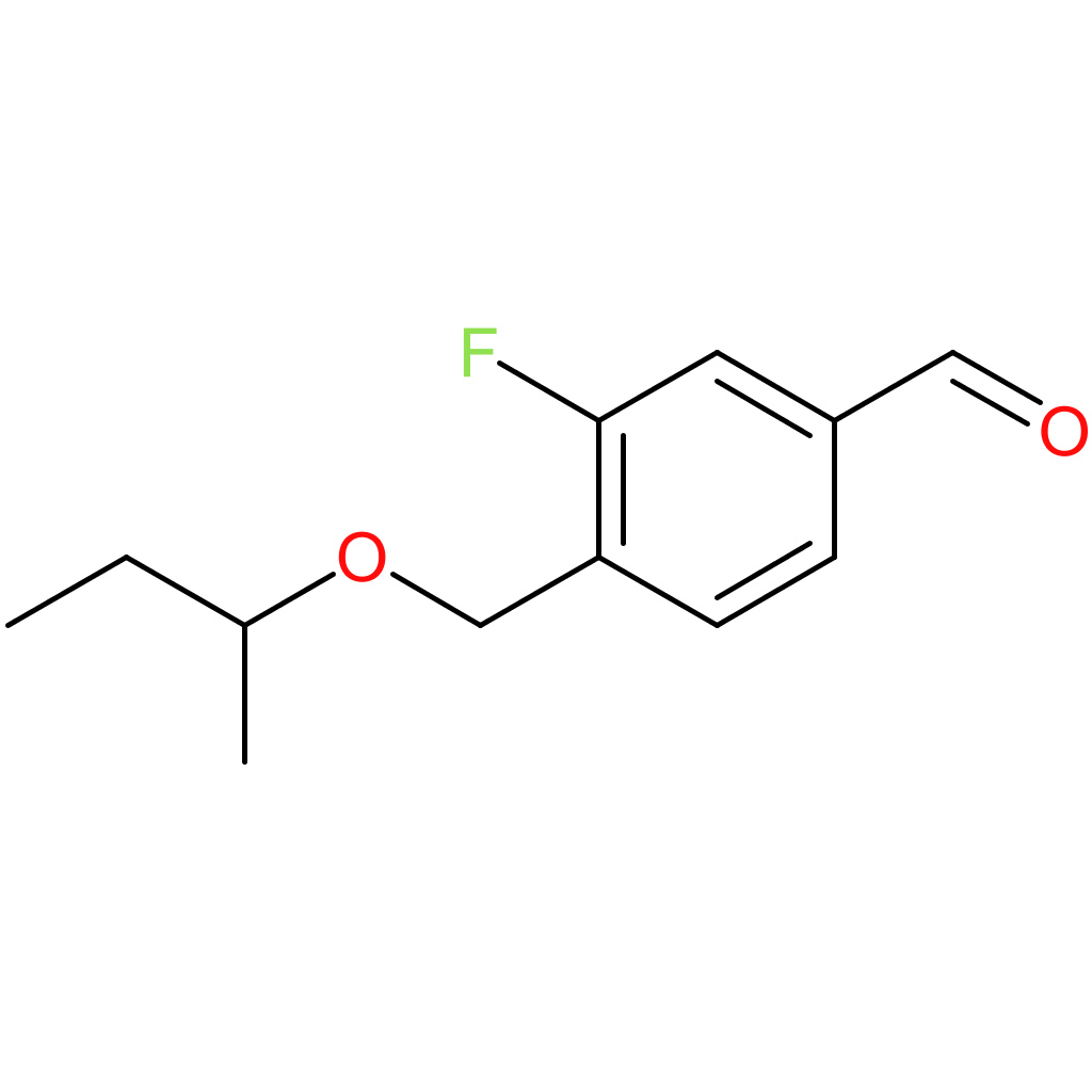 4-(sec-butoxymethyl)-3-fluorobenzaldehyde